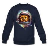 Cosmic Kitty - Crewneck Sweatshirt - navy