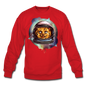 Cosmic Kitty - Crewneck Sweatshirt - red