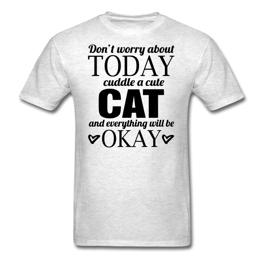 Cuddle A Cat - Unisex Classic T-Shirt - light heather gray