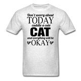 Cuddle A Cat - Unisex Classic T-Shirt - light heather gray