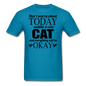 Cuddle A Cat - Unisex Classic T-Shirt - turquoise