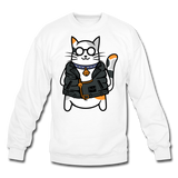 Cool Cat - Crewneck Sweatshirt - white