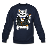 Cool Cat - Crewneck Sweatshirt - navy