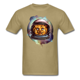 Cosmic Kitty - Unisex Classic T-Shirt - khaki