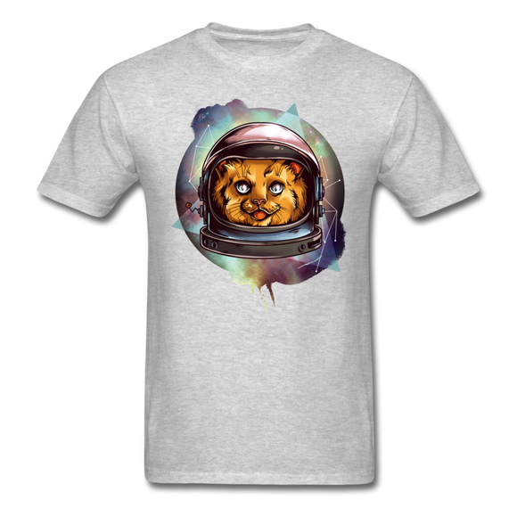 Cosmic Kitty - Unisex Classic T-Shirt - heather gray