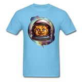 Cosmic Kitty - Unisex Classic T-Shirt - aquatic blue