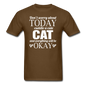 Cuddle A Cat - White - Unisex Classic T-Shirt - brown