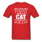 Cuddle A Cat - White - Unisex Classic T-Shirt - red