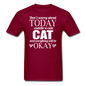 Cuddle A Cat - White - Unisex Classic T-Shirt - burgundy