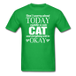 Cuddle A Cat - White - Unisex Classic T-Shirt - bright green