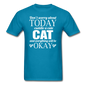 Cuddle A Cat - White - Unisex Classic T-Shirt - turquoise