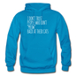 Meow Back - White - Gildan Heavy Blend Adult Hoodie - turquoise