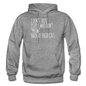 Meow Back - White - Gildan Heavy Blend Adult Hoodie - graphite heather