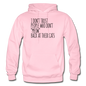 Meow Back - Black - Gildan Heavy Blend Adult Hoodie - light pink