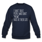 Meow Back - White - Crewneck Sweatshirt - navy