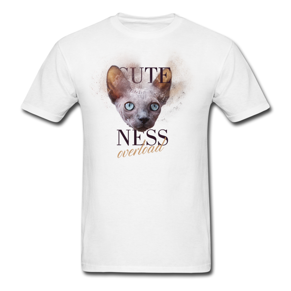 Cuteness Overload - Unisex Classic T-Shirt - white