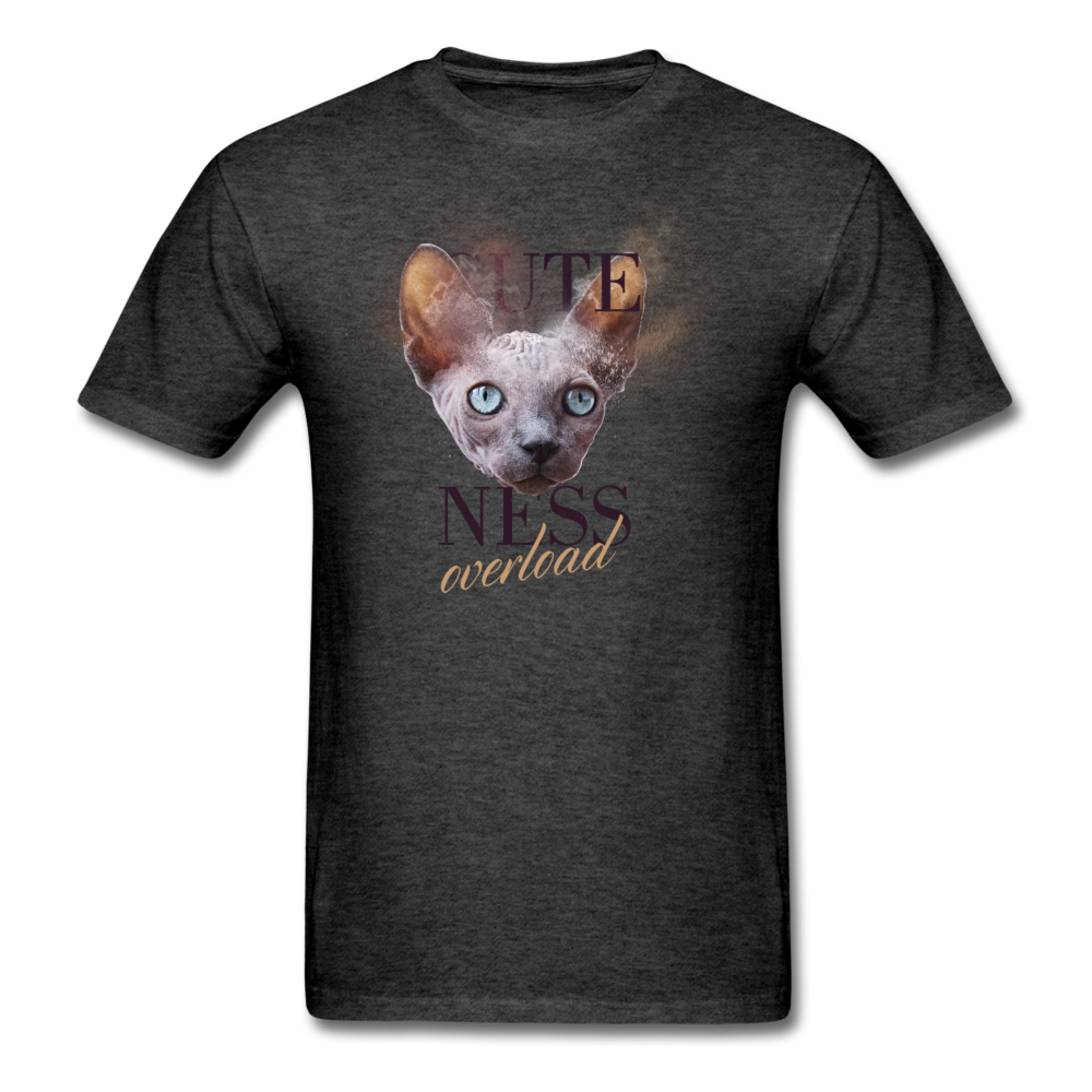 Cuteness Overload - Unisex Classic T-Shirt - heather black