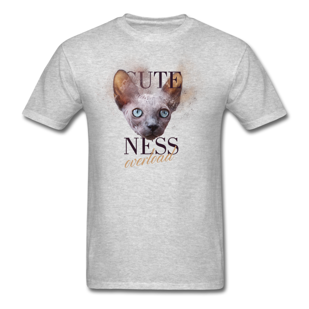 Cuteness Overload - Unisex Classic T-Shirt - heather gray