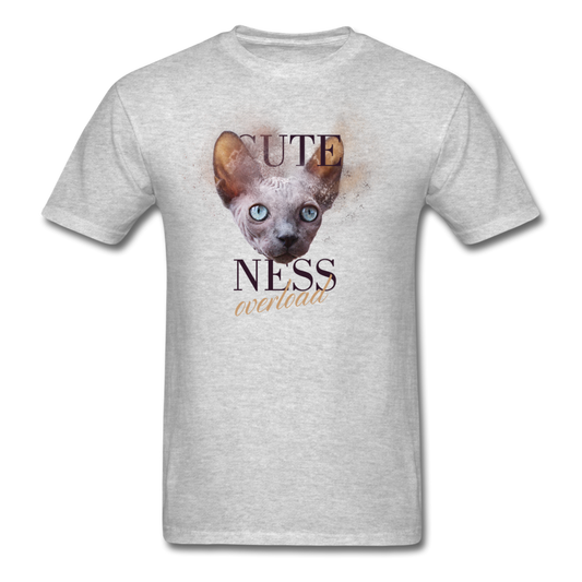 Cuteness Overload - Unisex Classic T-Shirt - heather gray