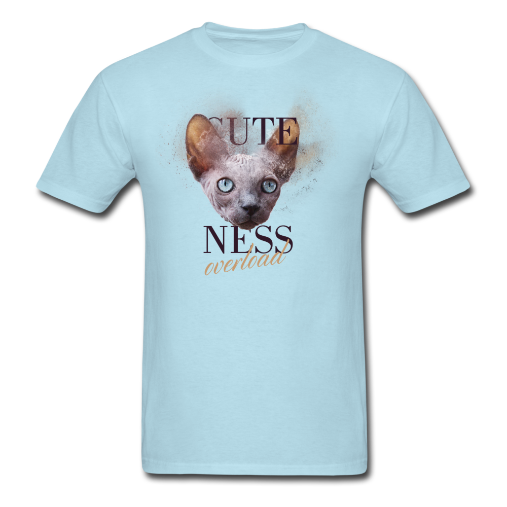 Cuteness Overload - Unisex Classic T-Shirt - powder blue