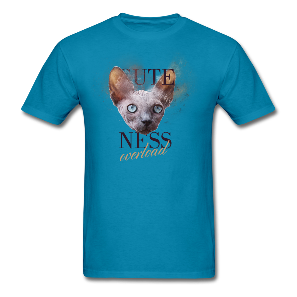 Cuteness Overload - Unisex Classic T-Shirt - turquoise