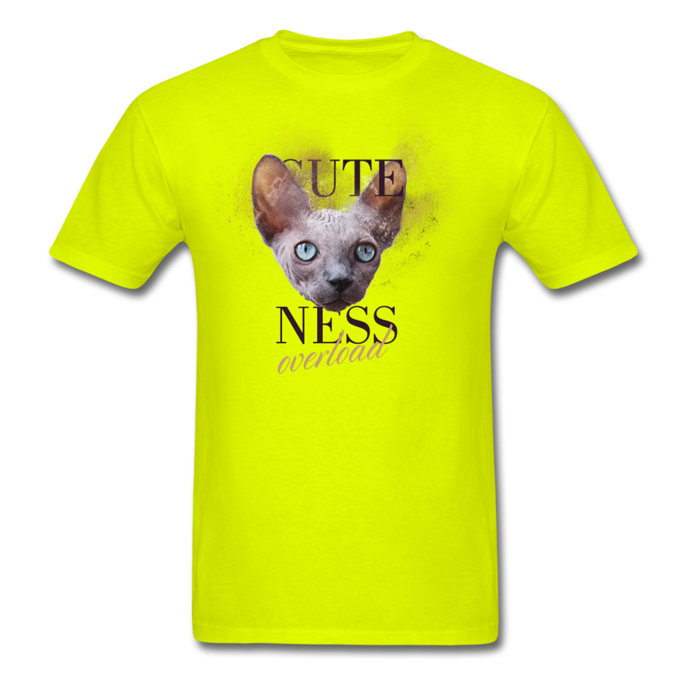 Cuteness Overload - Unisex Classic T-Shirt - safety green