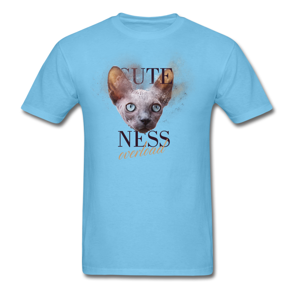 Cuteness Overload - Unisex Classic T-Shirt - aquatic blue