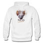 Cuteness Overload - Gildan Heavy Blend Adult Hoodie - white