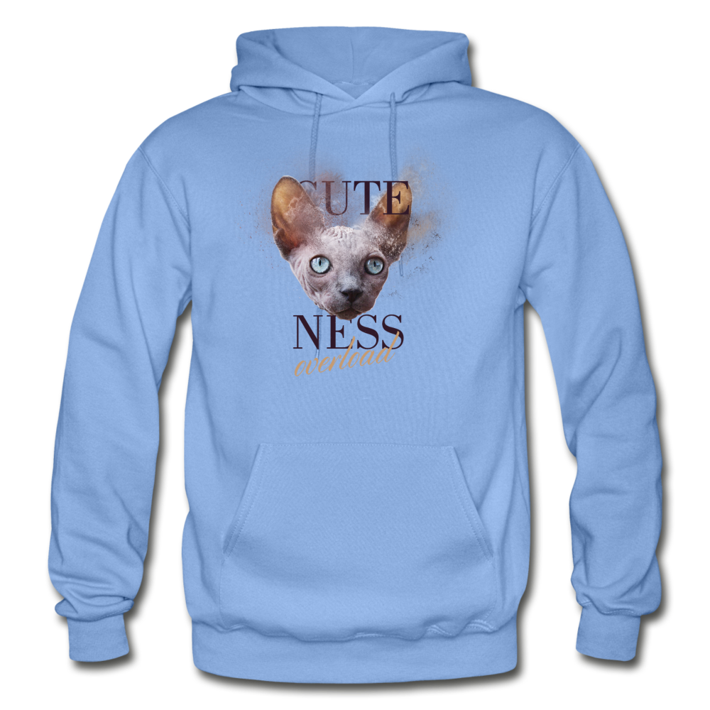 Cuteness Overload - Gildan Heavy Blend Adult Hoodie - carolina blue