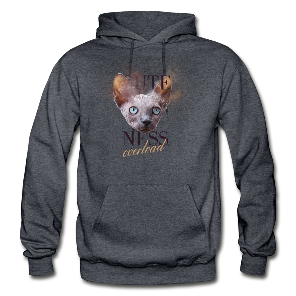 Cuteness Overload - Gildan Heavy Blend Adult Hoodie - charcoal gray