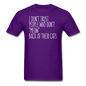 Meow Back - White - Unisex Classic T-Shirt - purple