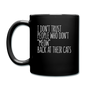 Meow Back - White - Full Color Mug - black