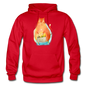 Eco Cat - Gildan Heavy Blend Adult Hoodie - red