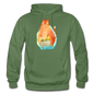 Eco Cat - Gildan Heavy Blend Adult Hoodie - military green