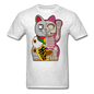 Fortune Half Skeleton Cat - Unisex Classic T-Shirt - light heather gray