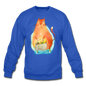 Eco Cat - Crewneck Sweatshirt - royal blue