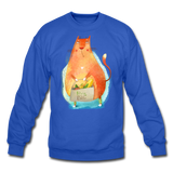 Eco Cat - Crewneck Sweatshirt - royal blue