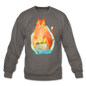 Eco Cat - Crewneck Sweatshirt - asphalt gray