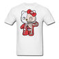 Hello Kitty - Half Skeleton - Unisex Classic T-Shirt - white