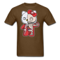 Hello Kitty - Half Skeleton - Unisex Classic T-Shirt - brown