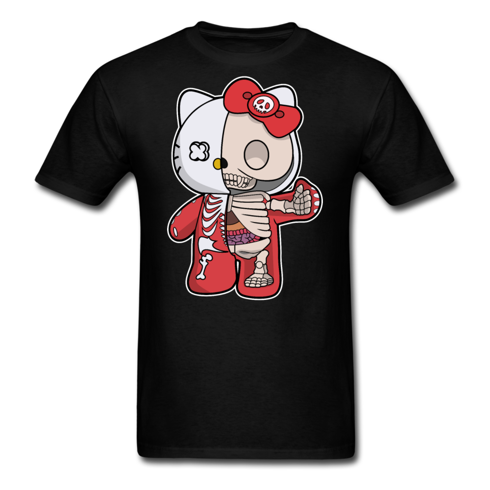 Hello Kitty - Half Skeleton - Unisex Classic T-Shirt - black