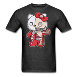 Hello Kitty - Half Skeleton - Unisex Classic T-Shirt - heather black
