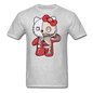 Hello Kitty - Half Skeleton - Unisex Classic T-Shirt - heather gray