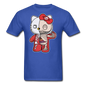 Hello Kitty - Half Skeleton - Unisex Classic T-Shirt - royal blue