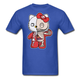 Hello Kitty - Half Skeleton - Unisex Classic T-Shirt - royal blue