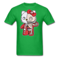 Hello Kitty - Half Skeleton - Unisex Classic T-Shirt - bright green