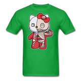 Hello Kitty - Half Skeleton - Unisex Classic T-Shirt - bright green