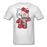 Hello Kitty - Half Skeleton - Unisex Classic T-Shirt - light heather gray