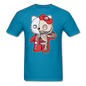 Hello Kitty - Half Skeleton - Unisex Classic T-Shirt - turquoise