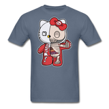 Hello Kitty - Half Skeleton - Unisex Classic T-Shirt - denim